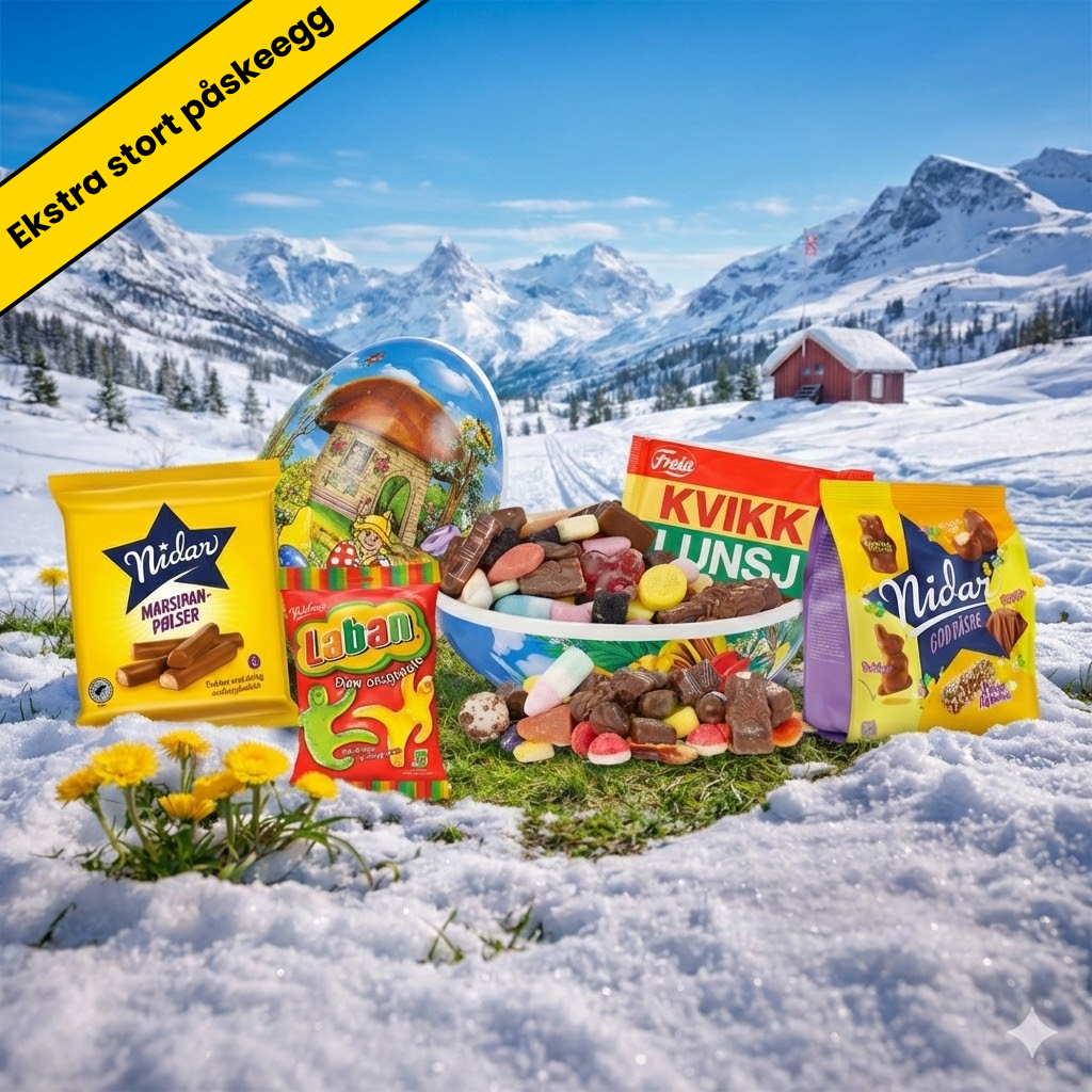 Ekstra stort påskeegg