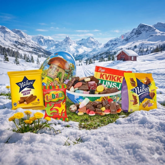 🐣 Det store, klassiske påskeegget 30cm og ca 1,5 kg, en smak av ekte påsketradisjon